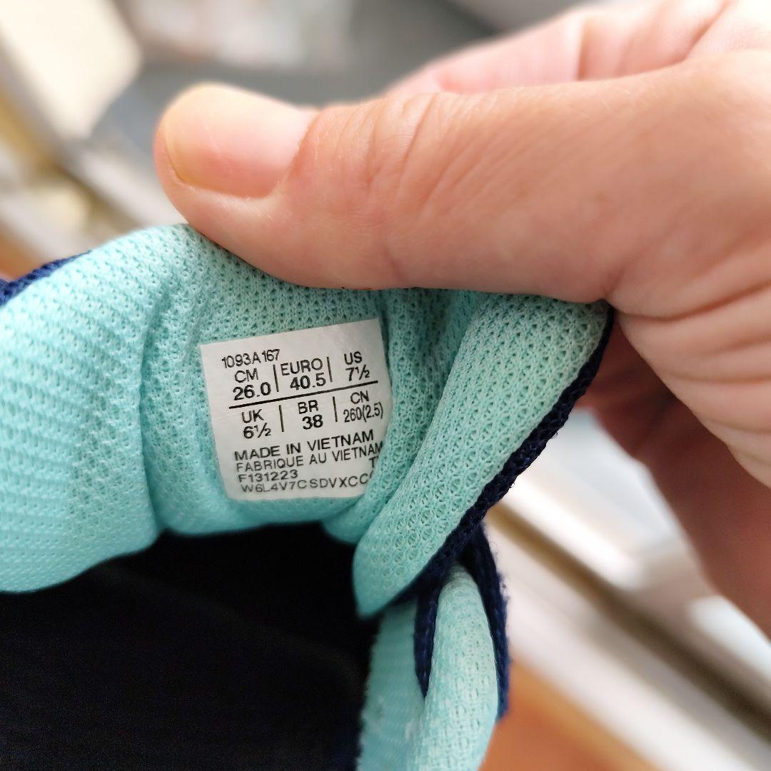 asics スパイクシューズ US 7 ネイビー/ミント