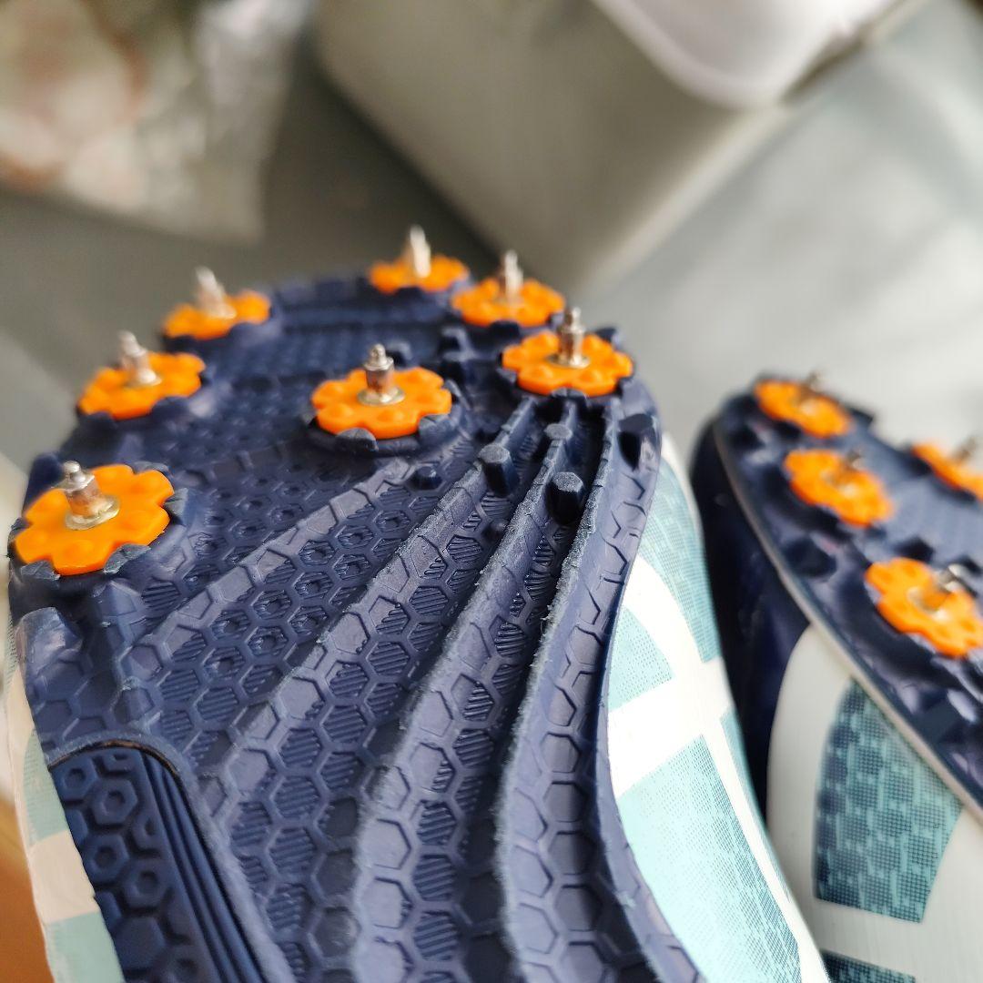 asics スパイクシューズ US 7 ネイビー/ミント