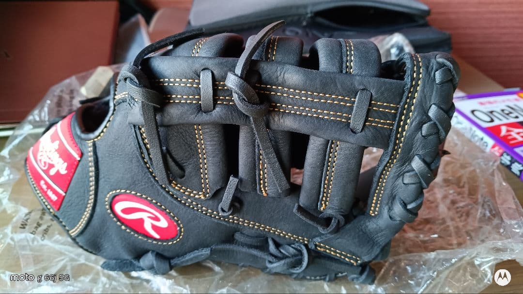 Rawlings グローブ 軟式用〚黒〛