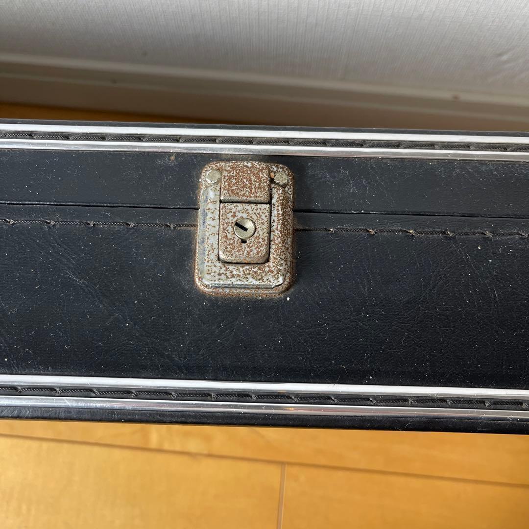 三線 本皮 ヘビ皮 蛇 ハードケース付き