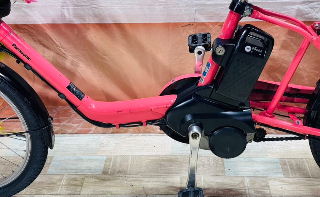 人気モデル！ギュット⭐️16AH！パナソニック子供乗せ電動アシスト自転車Y3855