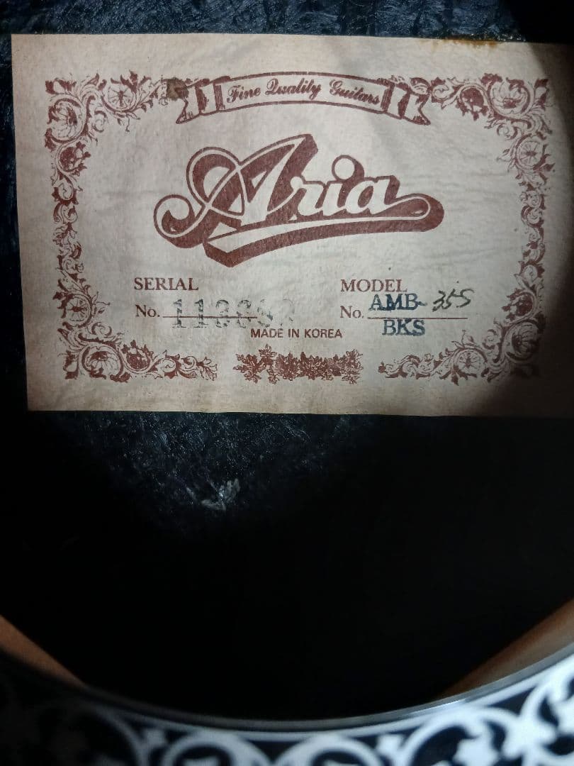 ARIA AMBー35BKS
