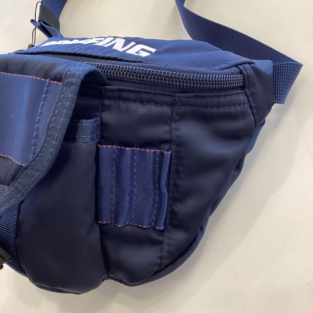 新品　BRIEFING ROUND WAIST POUCH ECO TWILL