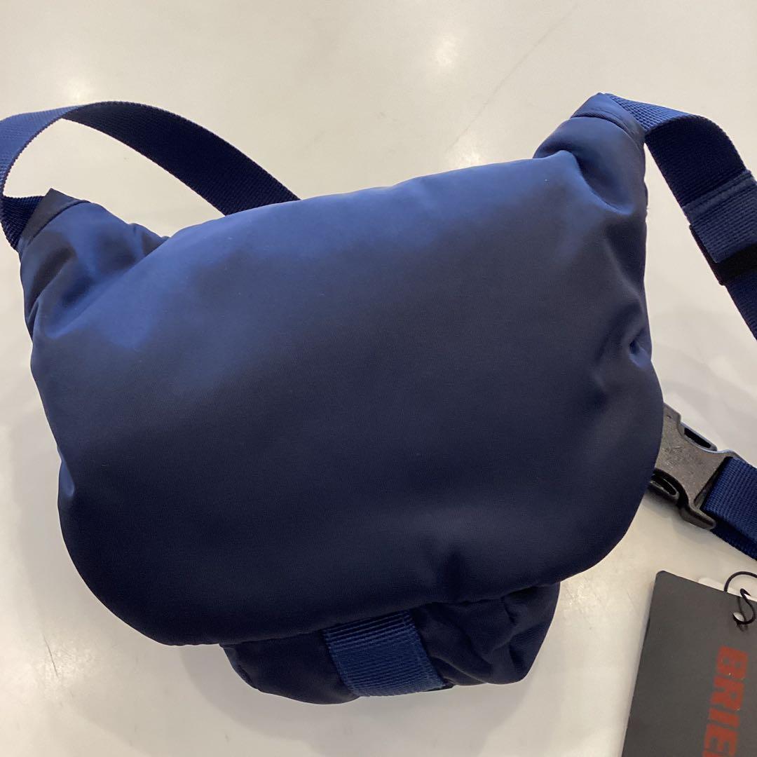 新品　BRIEFING ROUND WAIST POUCH ECO TWILL