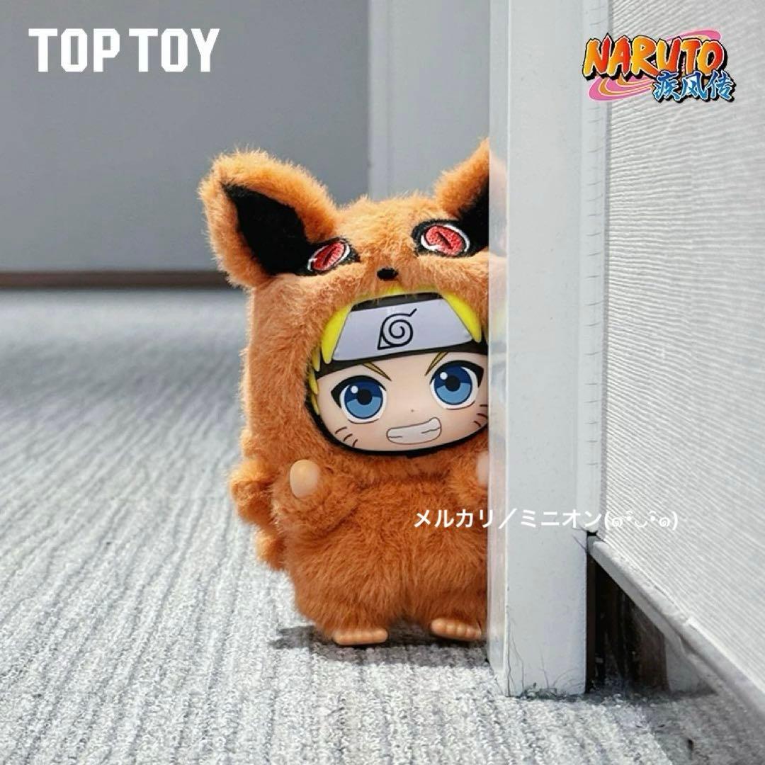 TOPTOY×EAKI ナルト 萌獣シリーズぬいぐるみキーホルダー6個入ボックス