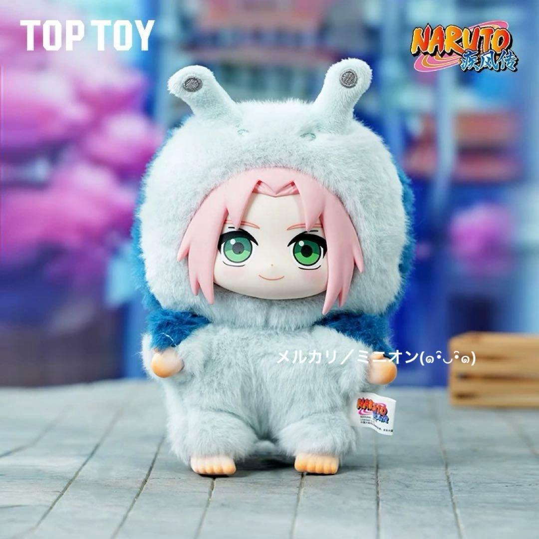 TOPTOY×EAKI ナルト 萌獣シリーズぬいぐるみキーホルダー6個入ボックス