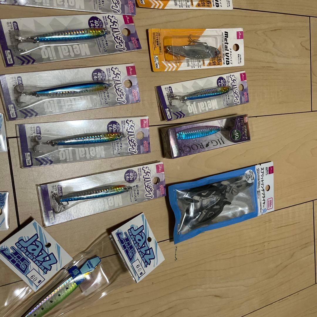 新品大量メタルジグ34こ
