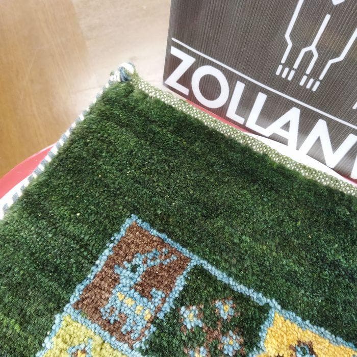 値下げ可能ミニギャベ●30×35㎝●手織●本物●新品未使用 遊牧民が紡ぐギャッベ