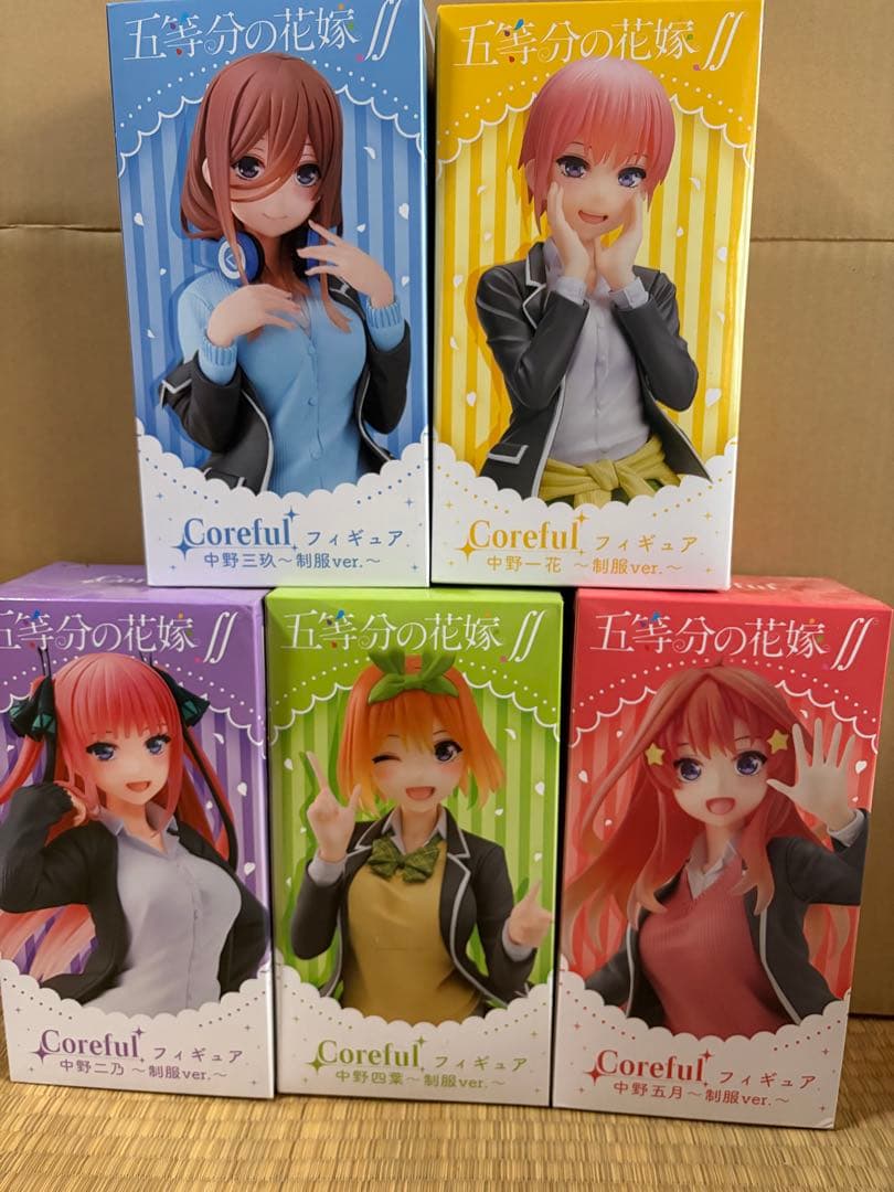 五等分の花嫁　プライズフィギュア　15個セット売り