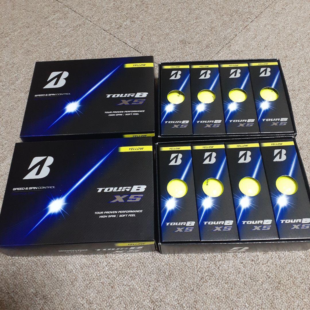 ブリヂストン TOUR B XS イエロー 2箱