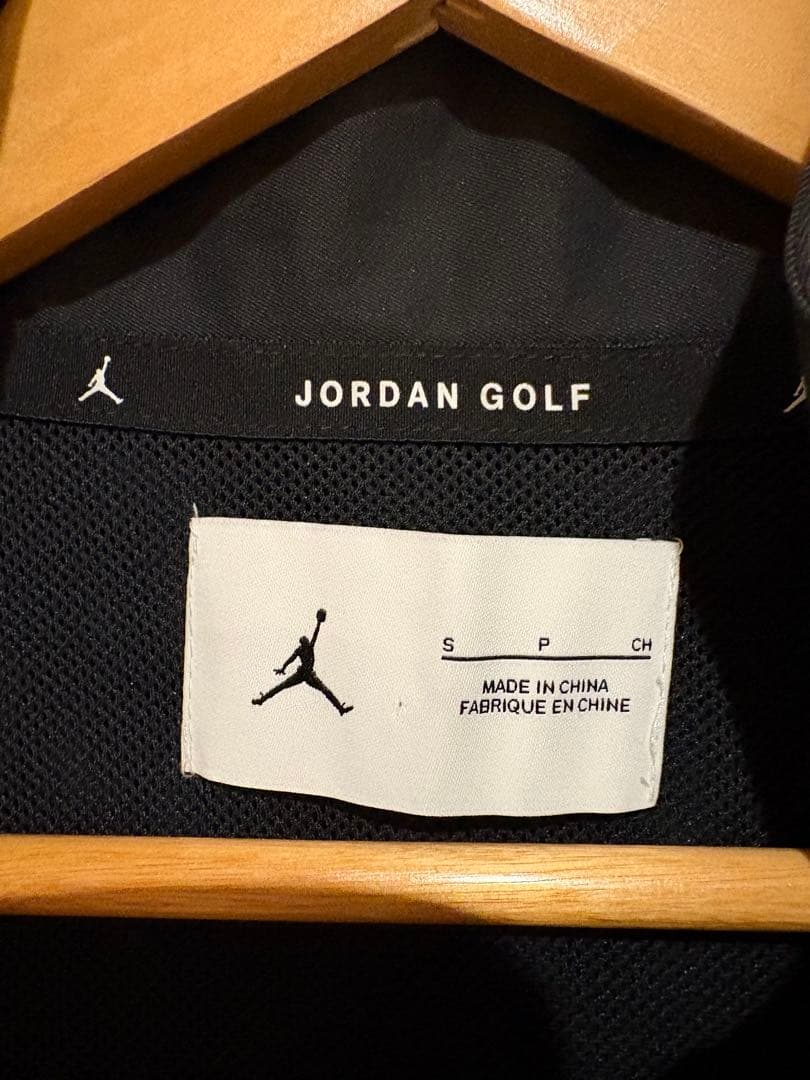 未使用に近いJORDANGOLF プルオーバー ハーフジップ ジャケット 黒 S