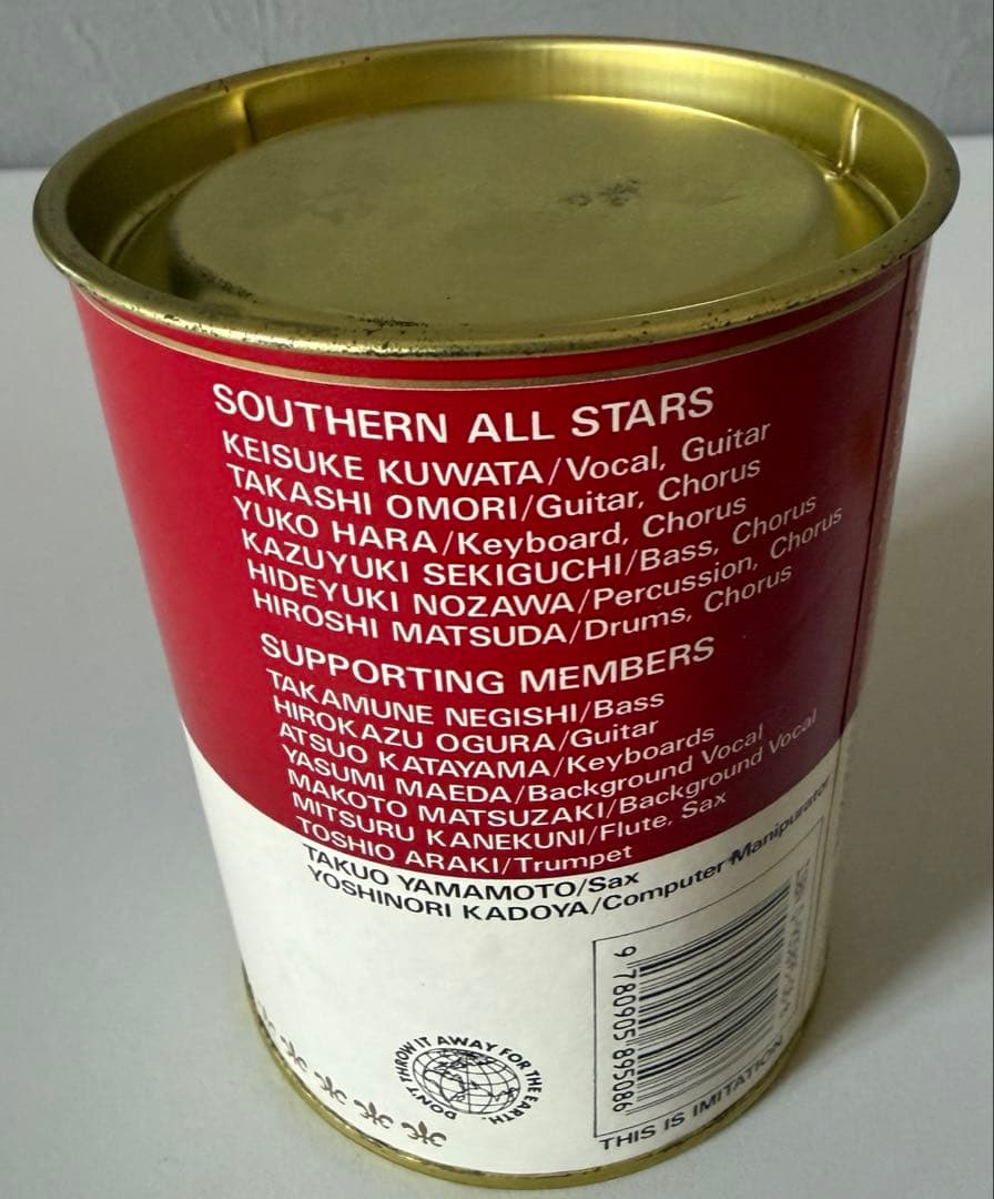 サザンオールスターズ　タオル　ストラップ 缶