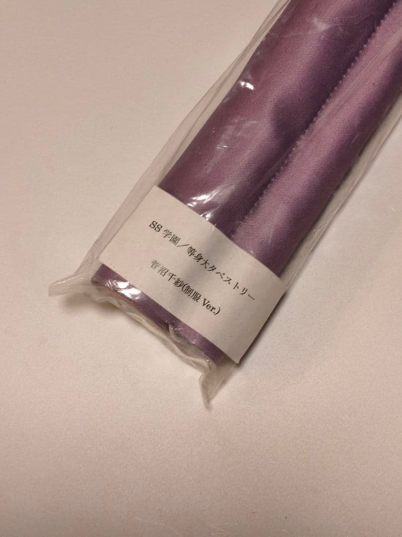 菅沼千紗　等身大タペストリー（制服）SS学園と転校生の秘密