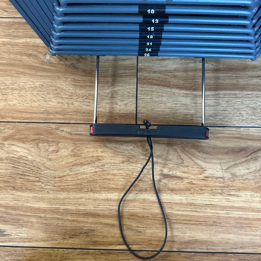 美品　TOPFILM 可変式ダンベル 26kg 1個　①