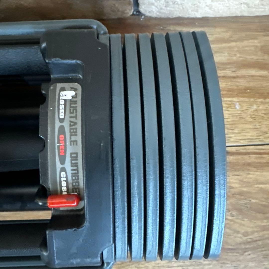 美品　TOPFILM 可変式ダンベル 26kg 1個　①