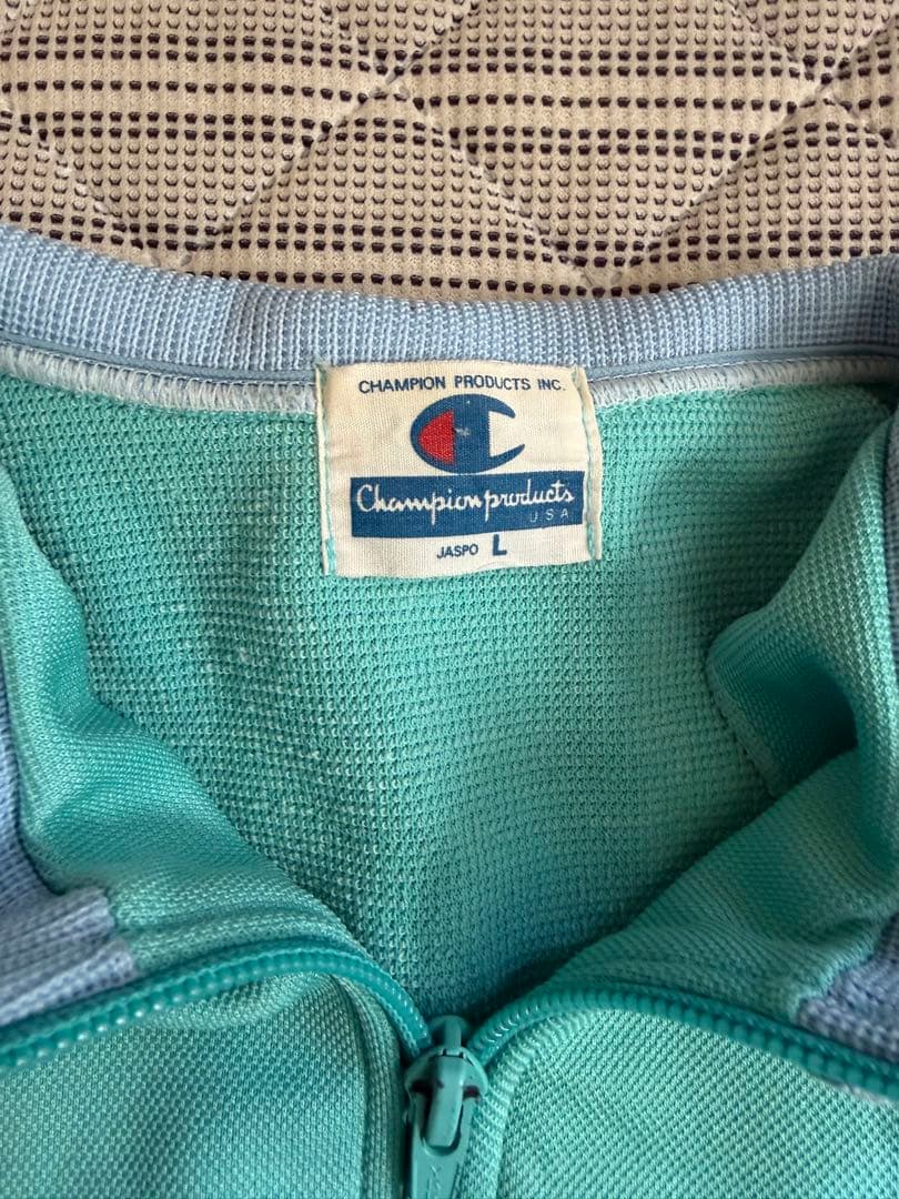 Champion ジャージ上下セット Lサイズ ミントグリーン