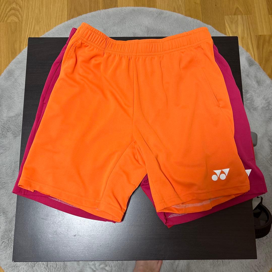 ヨネックス　バドミントン　ハーフパンツセット