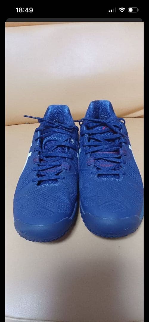 ASICS テニスシューズ ゲルレゾリューションOC 26.5センチ