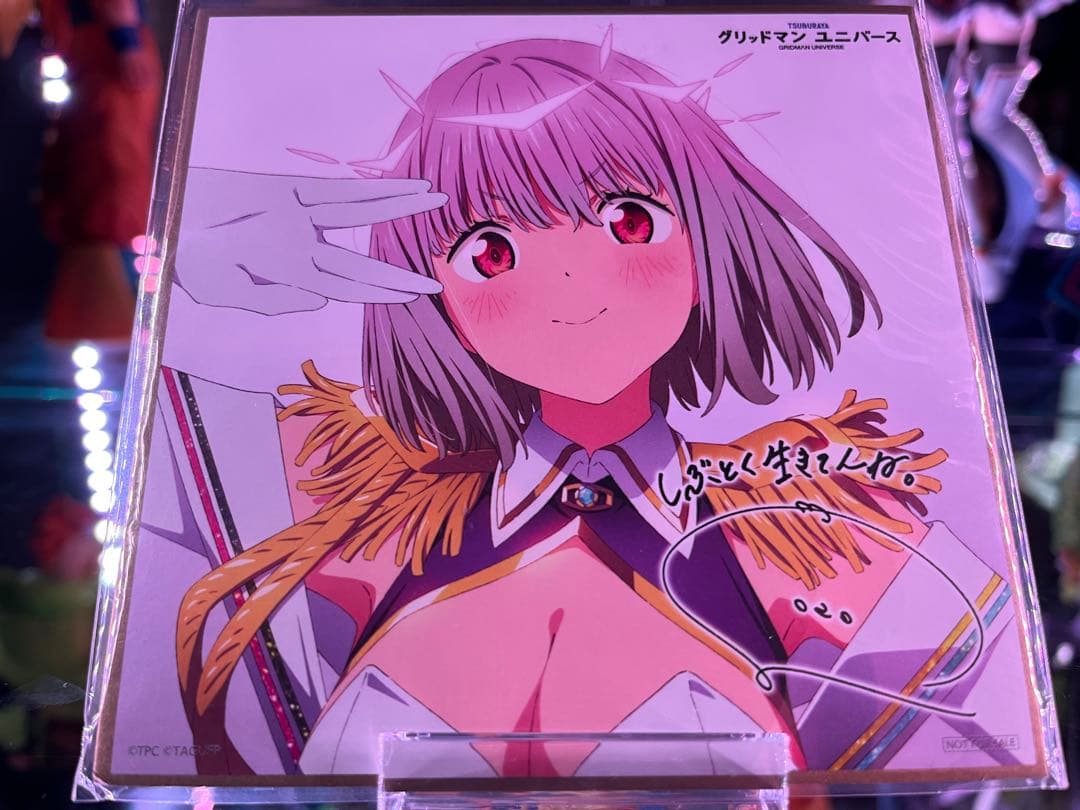 新条アカネ（ニューオーダー）limited edition ＆　色紙