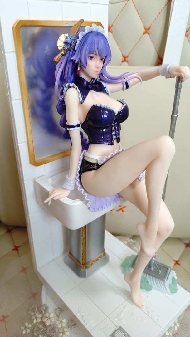 雷電将軍(メイド水着ver.)セクシーフィギュア キャストオフ