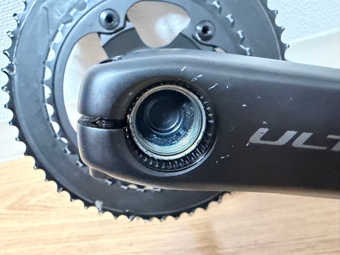 giant パワーメーターULTEGRA r8100 165mm クランクセット