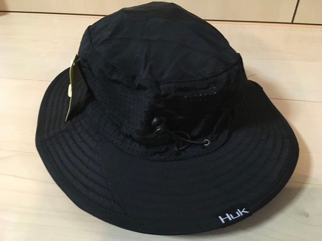 Huk Fishingフィッシングシャツ ブラック ハット 未使用