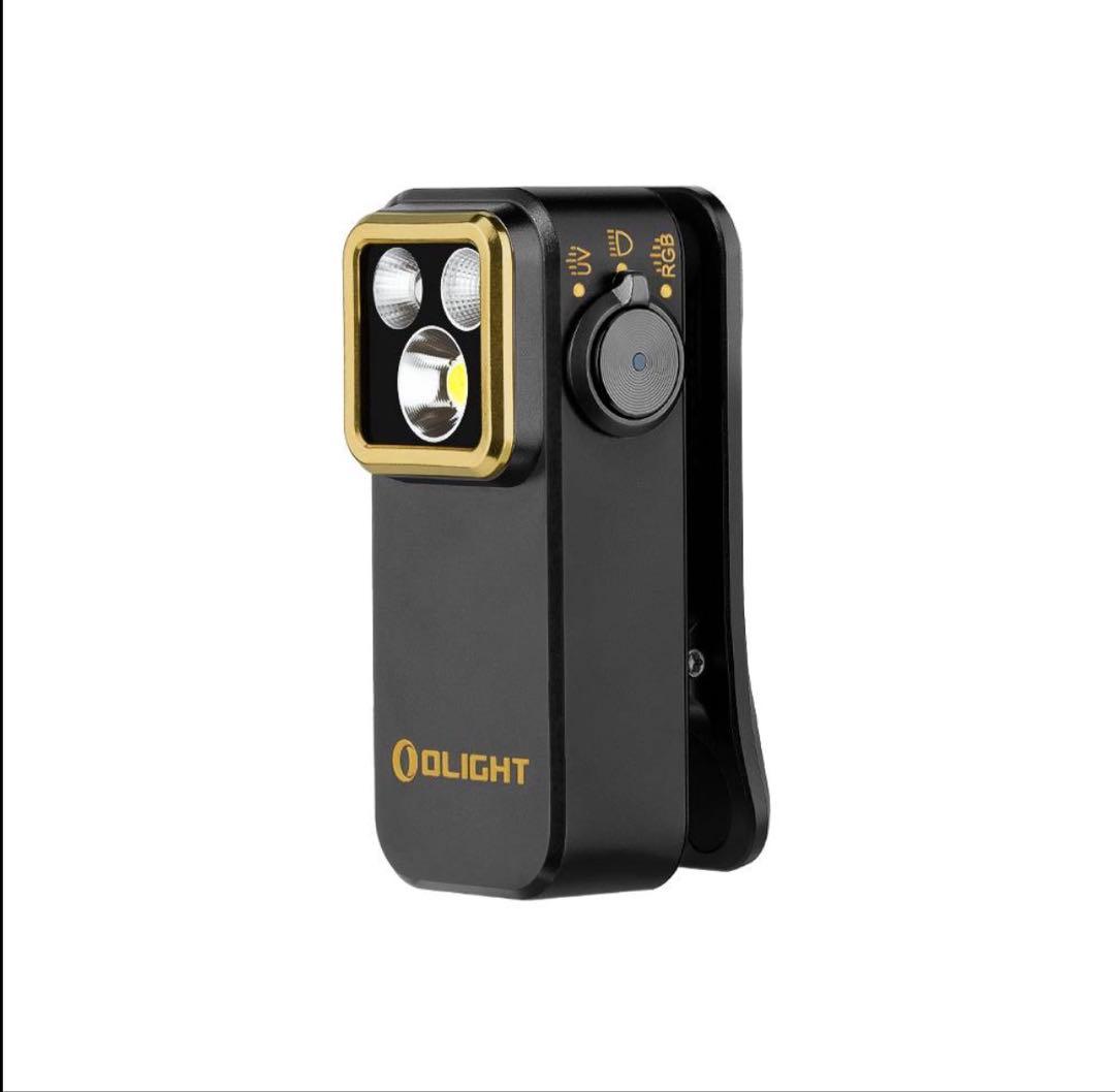 オーライト olight Oclip Pro S UV & RGB ブラック