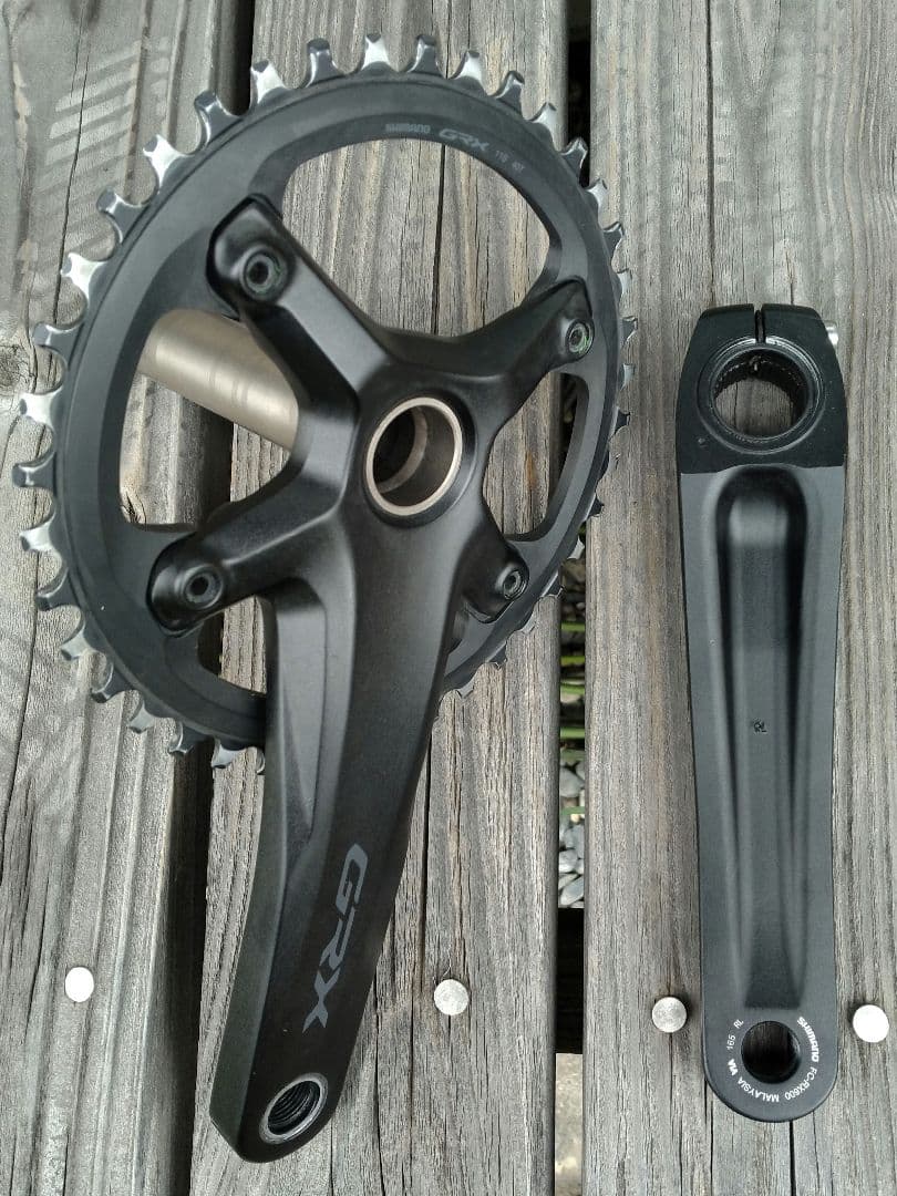 パーツ Shimano GRX FC-RX600-1 40T 165mm