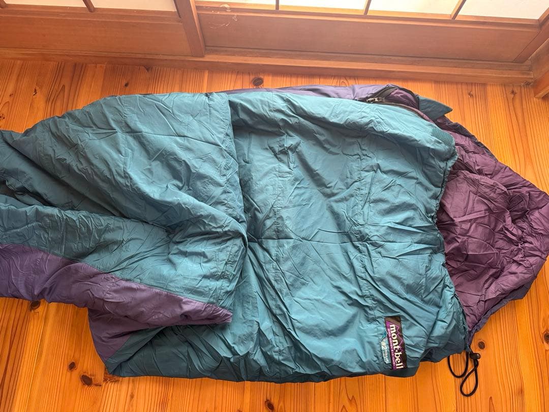 mont-bell エクセルロフト #2 レギュラー 寝袋 美品