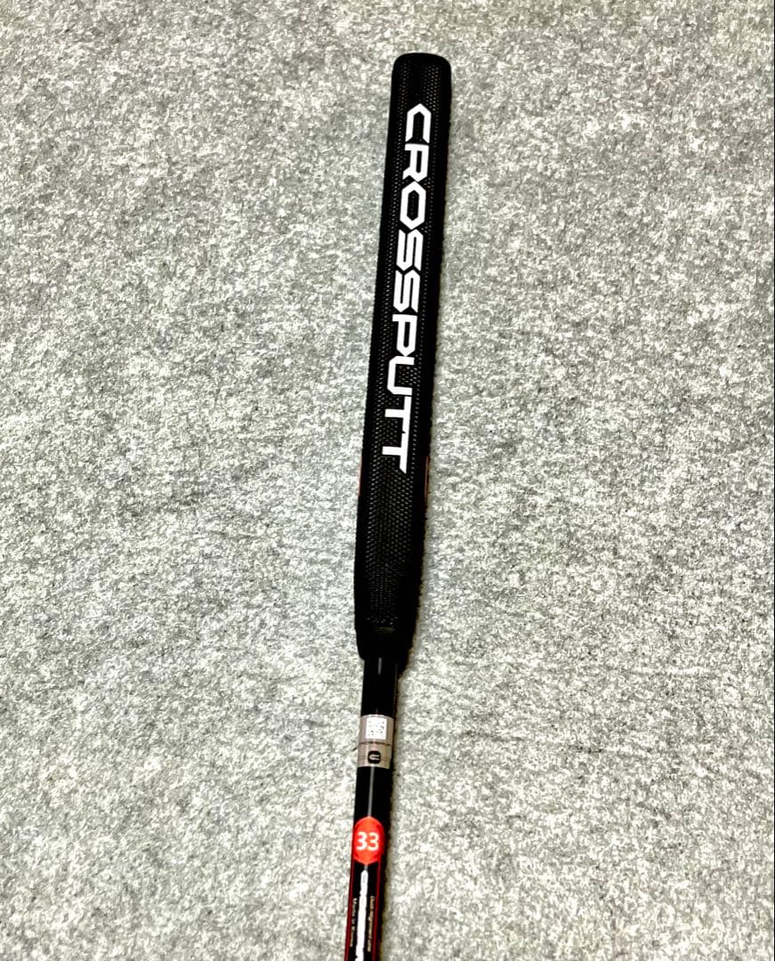 CROSSPUTT パター【ヘッドカバー付き】 高精度 安定感 ストローク向上