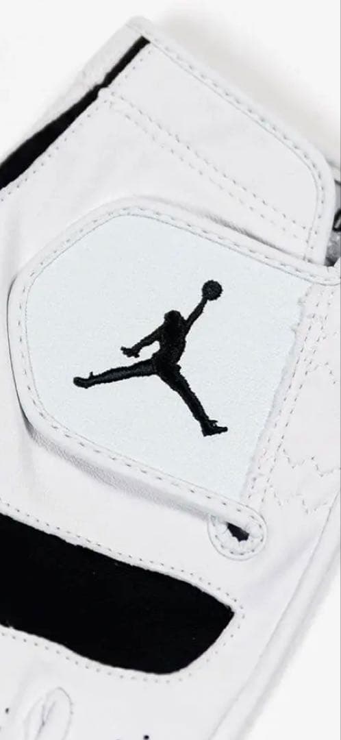 Jordan Tour Glove ホワイトxブラック MLサイズ