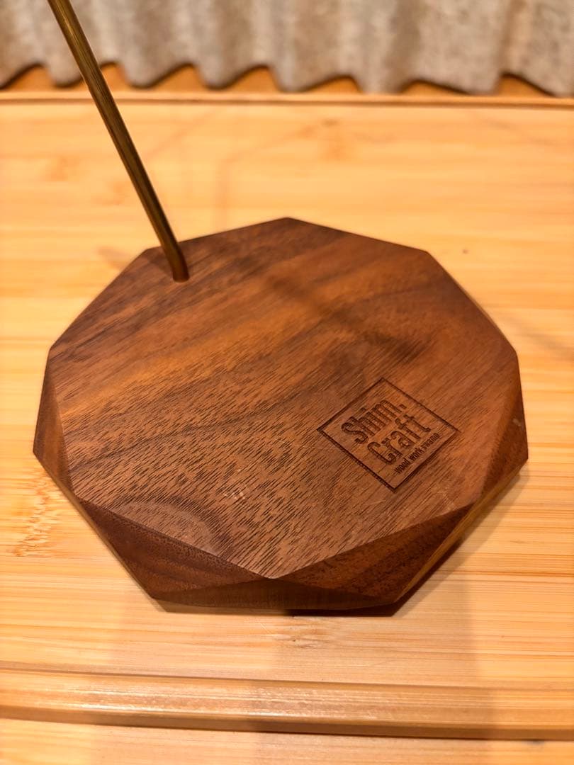 ライト・ランタン Shim.Craft Lantern Stand IGAIGA Walnut
