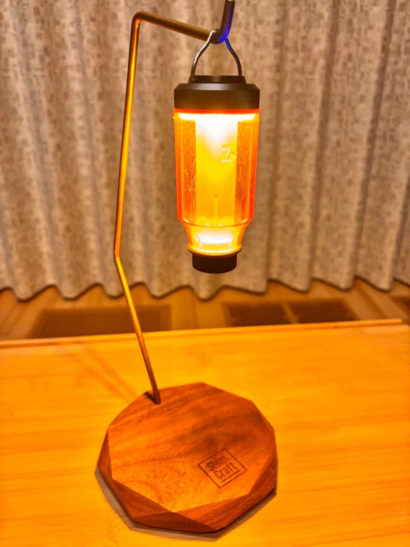 ライト・ランタン Shim.Craft Lantern Stand IGAIGA Walnut