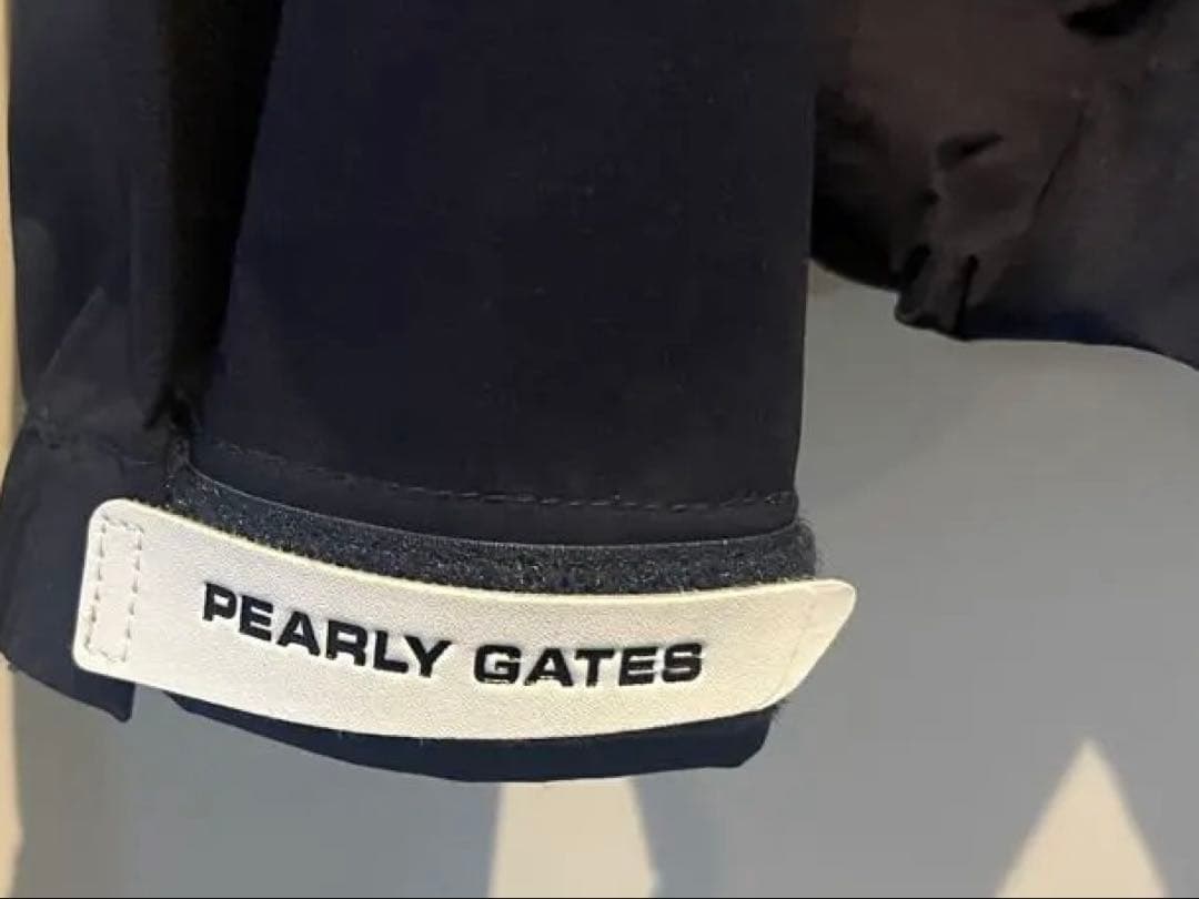 PEARLY GATES ネイビー イエロー ジャケットと迷彩柄のスエットセット