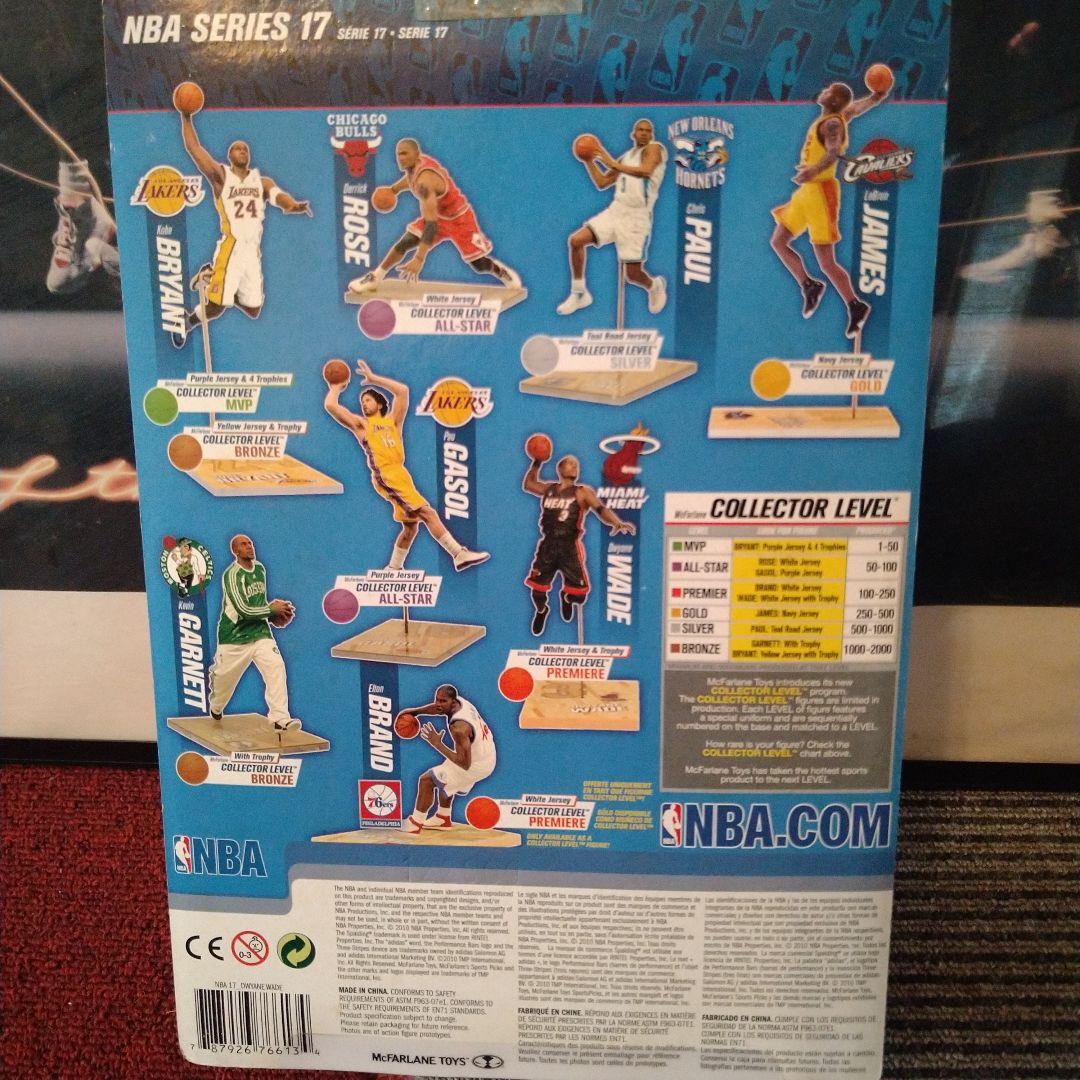 NBA　マクファーレンシリーズ17 D.ウェイド　コレクションレベル　プレミア