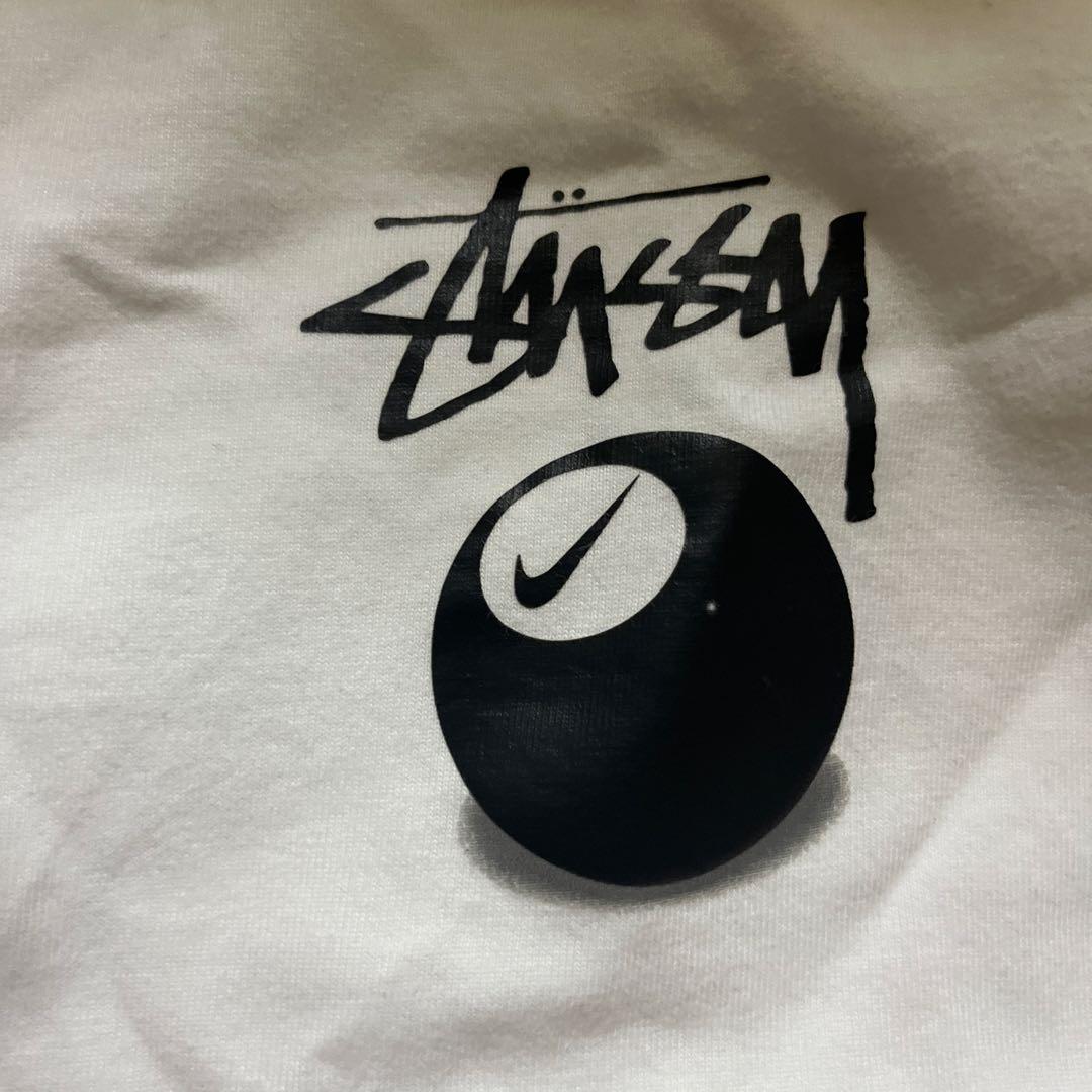 Stüssy Nike コラボ Tシャツ ホワイト　早い者勝ち