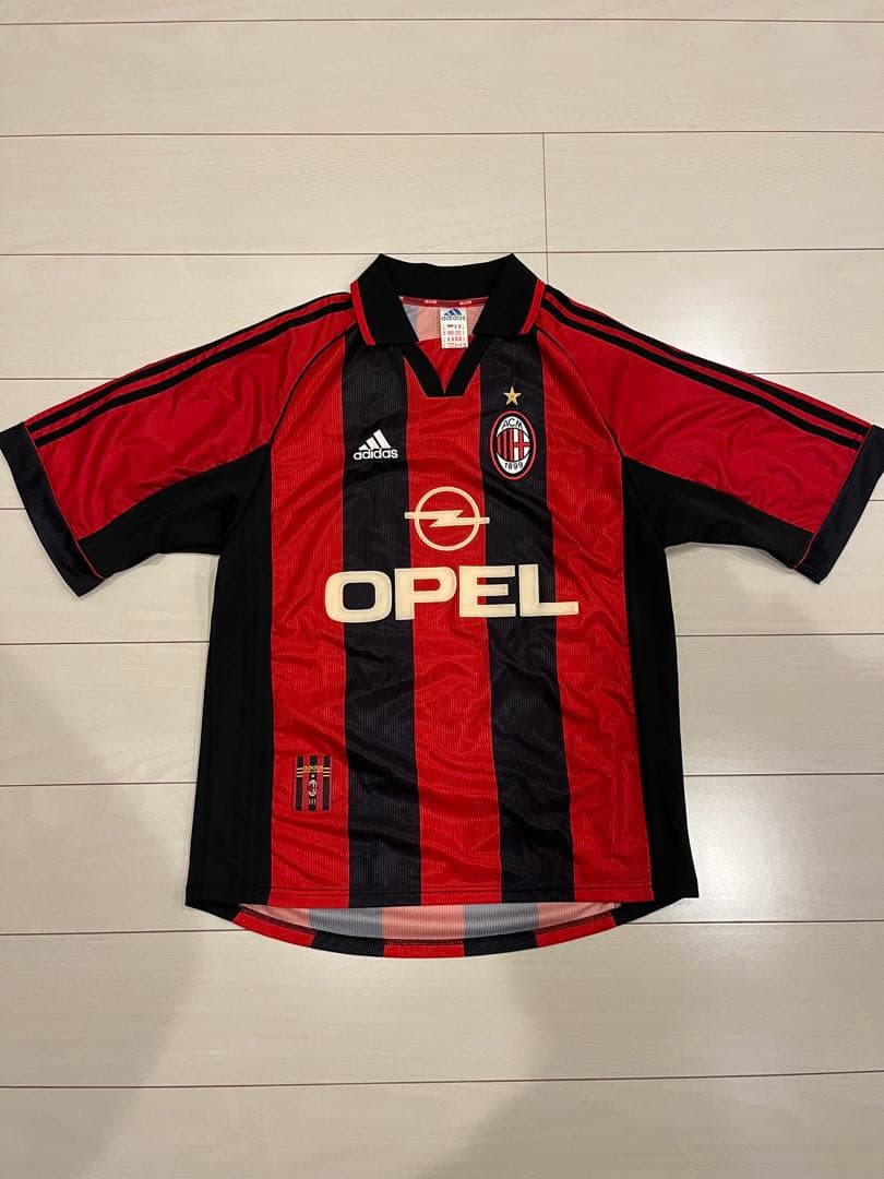 98-99ミランMILAN マルディーニMALDINI アディダス adidas