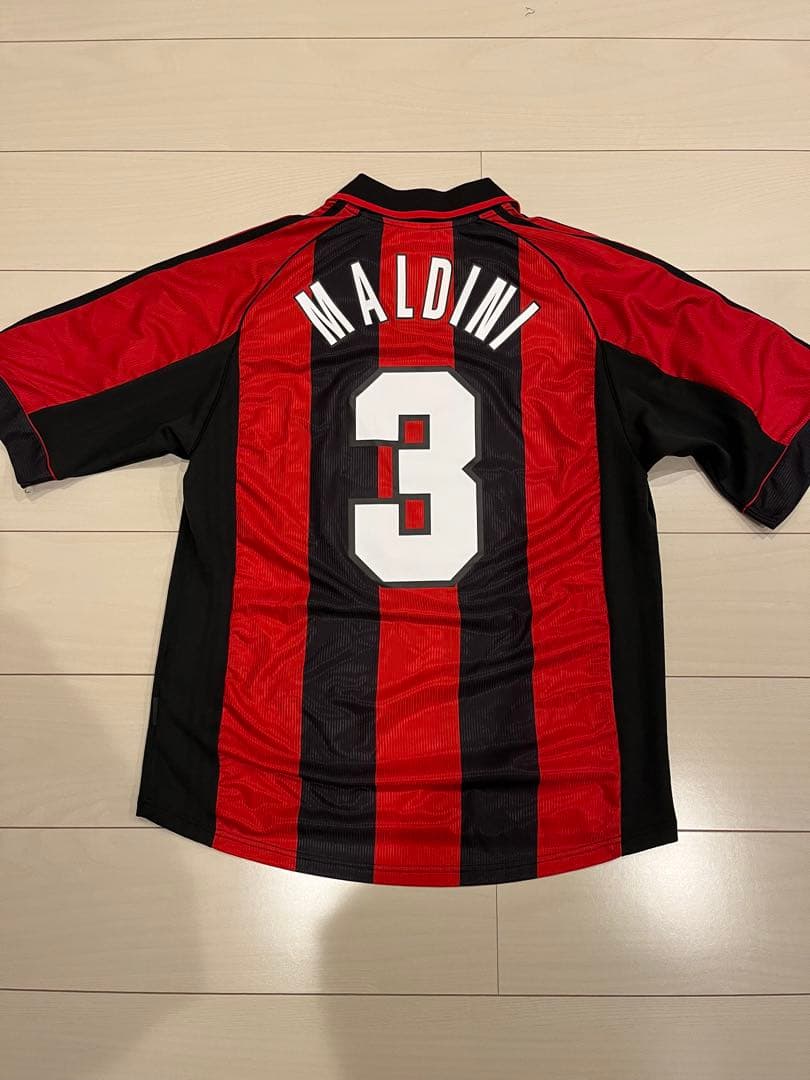 98-99ミランMILAN マルディーニMALDINI アディダス adidas