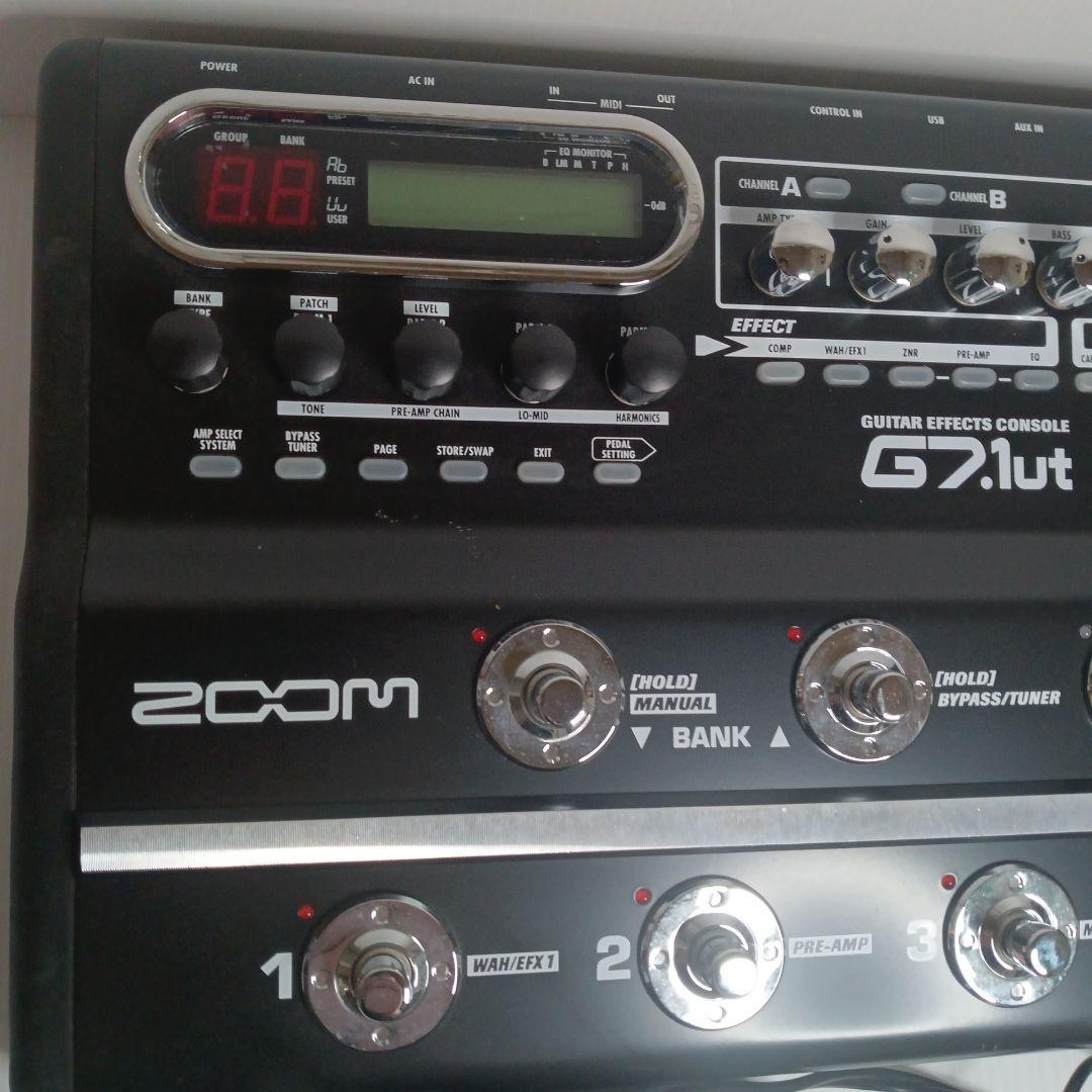 美品 動作品 ZOOM G7.1ut マルチエフェクター ズーム エフェクター