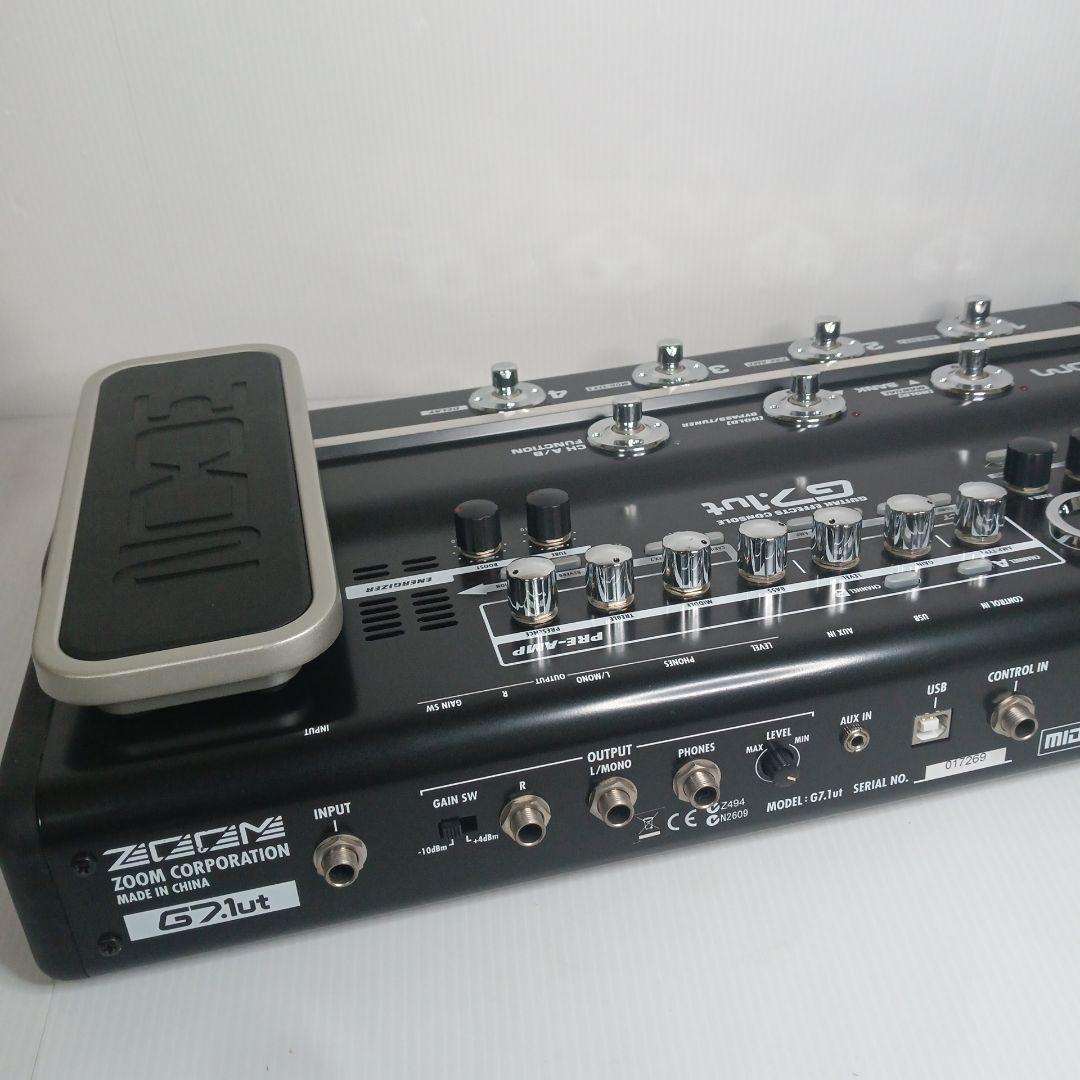 美品 動作品 ZOOM G7.1ut マルチエフェクター ズーム エフェクター
