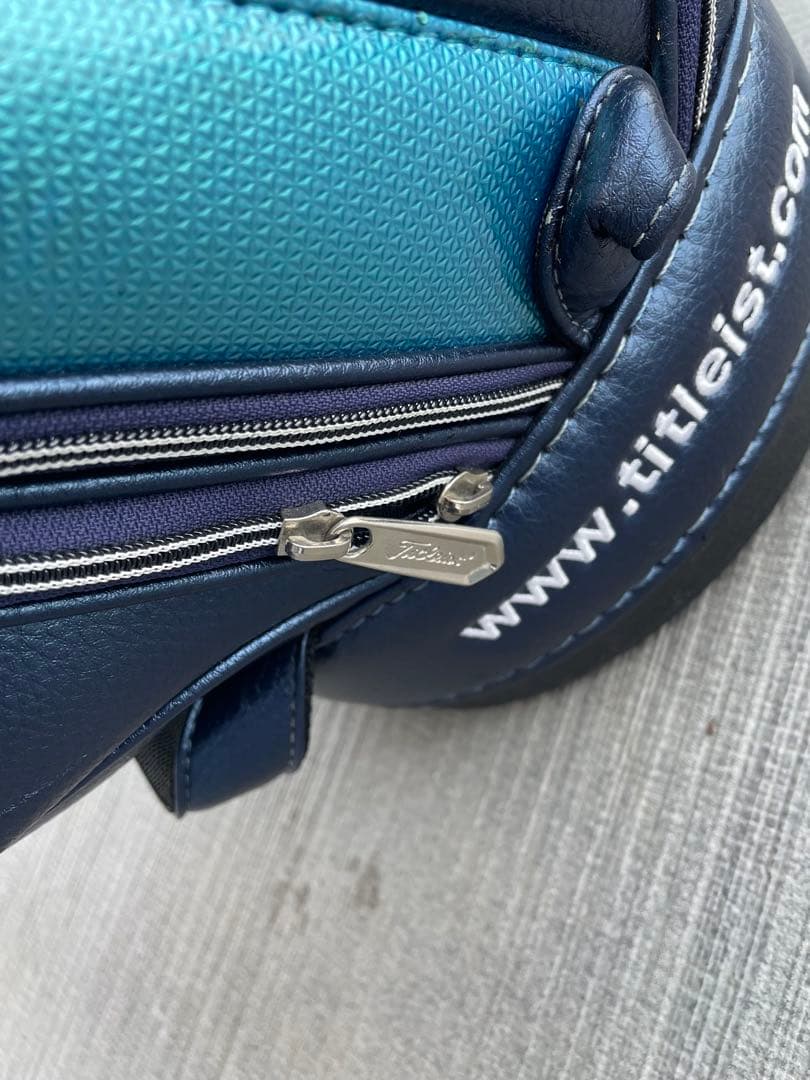 Titleist ゴルフバッグ ネイビー/青　美品