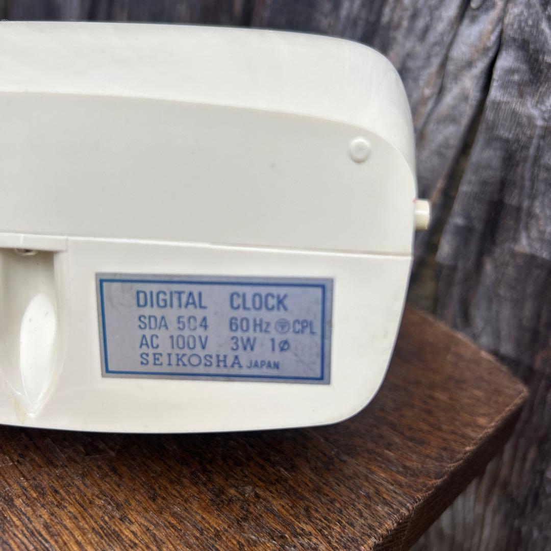 箱入 セイコー SDA-504C パタパタ時計 デジタルアラームクロック レトロ
