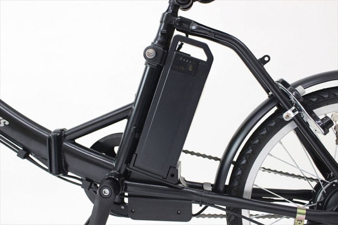 折りたたみ式電動アシスト自転車 ブラック