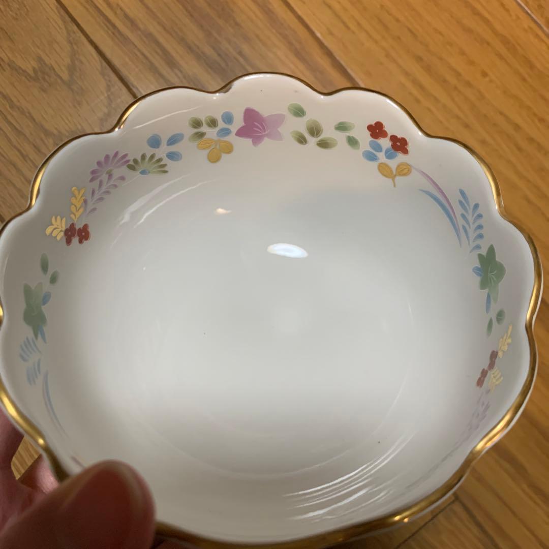 【未使用】三洋陶器　京錦　5客セット　林斎
