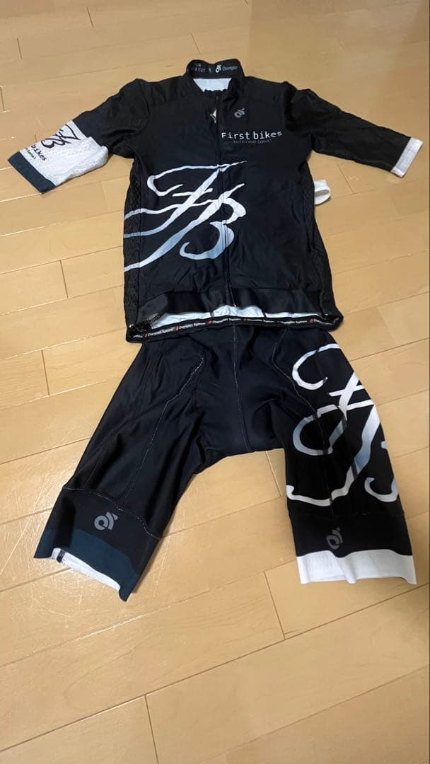 Champion System サイクルジャージ Sサイズ ブラック