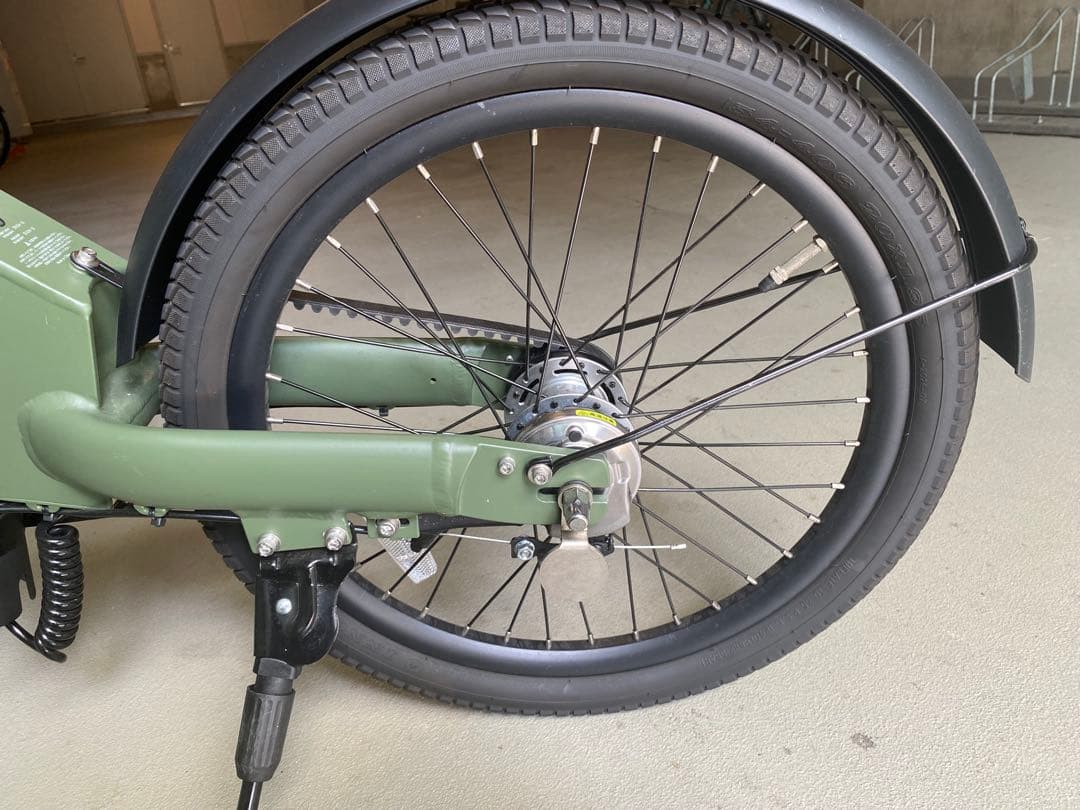 VELMO 電動アシスト自転車 フォレストグリーン