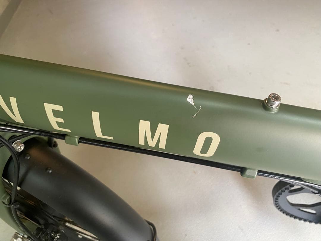 VELMO 電動アシスト自転車 フォレストグリーン