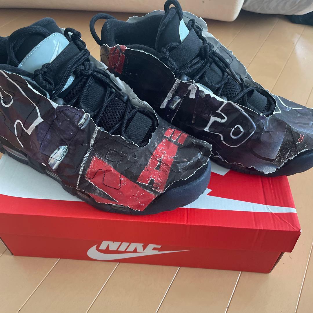 Nike Foamposite ブラック/レッド