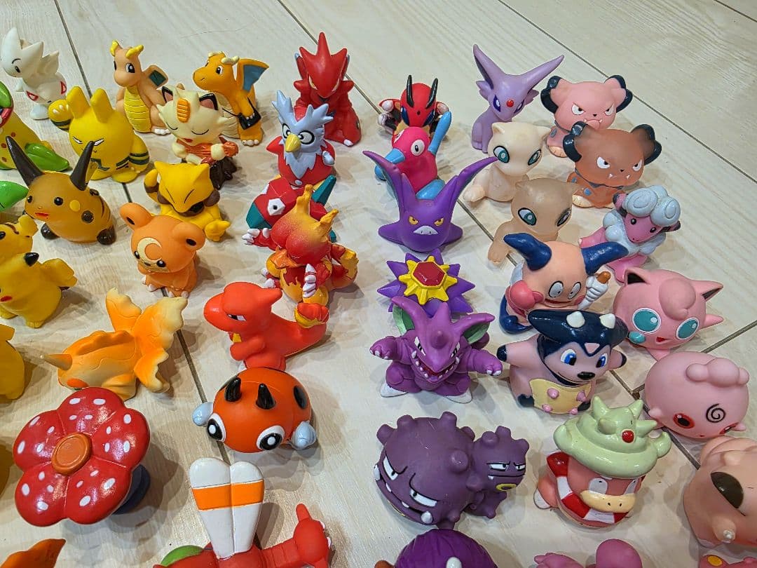 ポケモン 指人形 まとめ売り 162体 伝説 クリア複数 当時物 希少