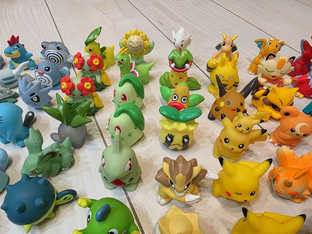 ポケモン 指人形 まとめ売り 162体 伝説 クリア複数 当時物 希少